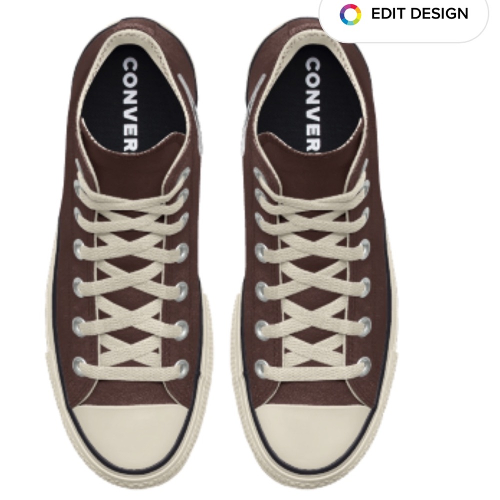 High top platform converse. Size 5 mens size 7 womens. Worn once, too big for me